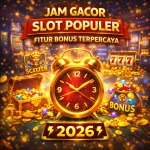Jam Gacor Slot Populer 2026 dengan Fitur Bonus Melimpah