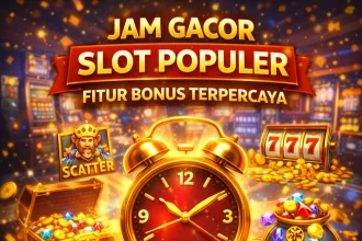 Jam Gacor Slot Populer 2026 dengan Fitur Bonus Melimpah