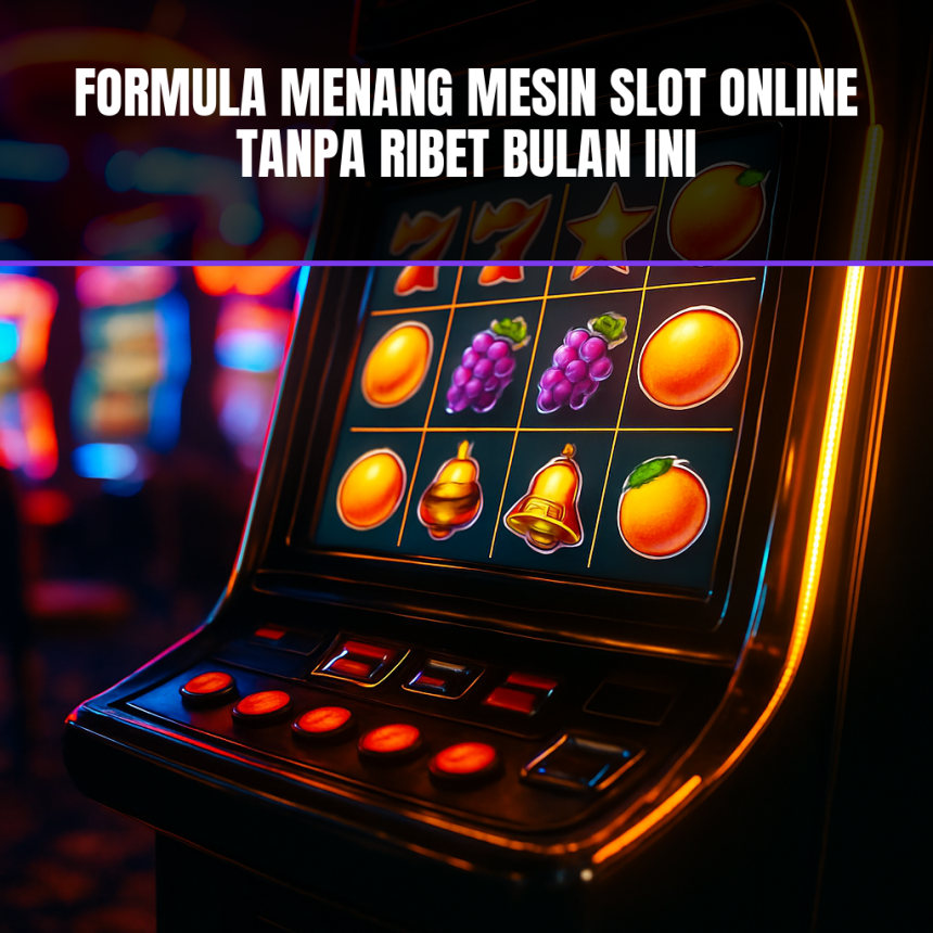 Mesin slot online dengan formula menang